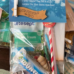 Borsa regalo TO GO, breve vacanza, regalo di compleanno, souvenir, SPEDIZIONE GRATUITA