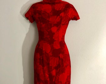 1950s Suzy Perette wiggle dress