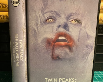 Twin Peaks Fire Walk With Me Blue Rose Edition Custom VHS Horror