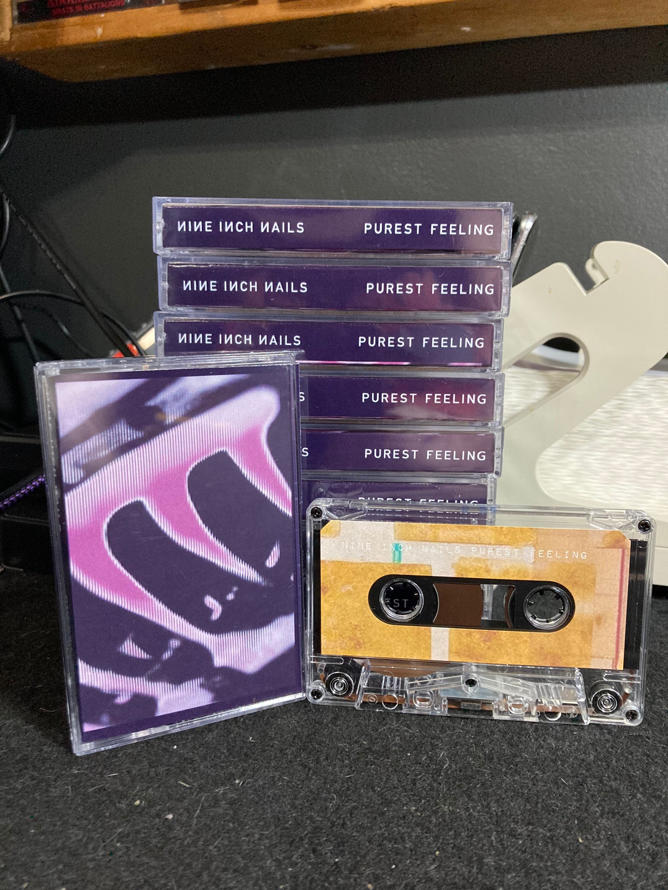 Nine Inch Nails Purest Feeling Custom Cassette - Etsy Nine Inch Nails Purest Feeling Custom Cassette - Etsy