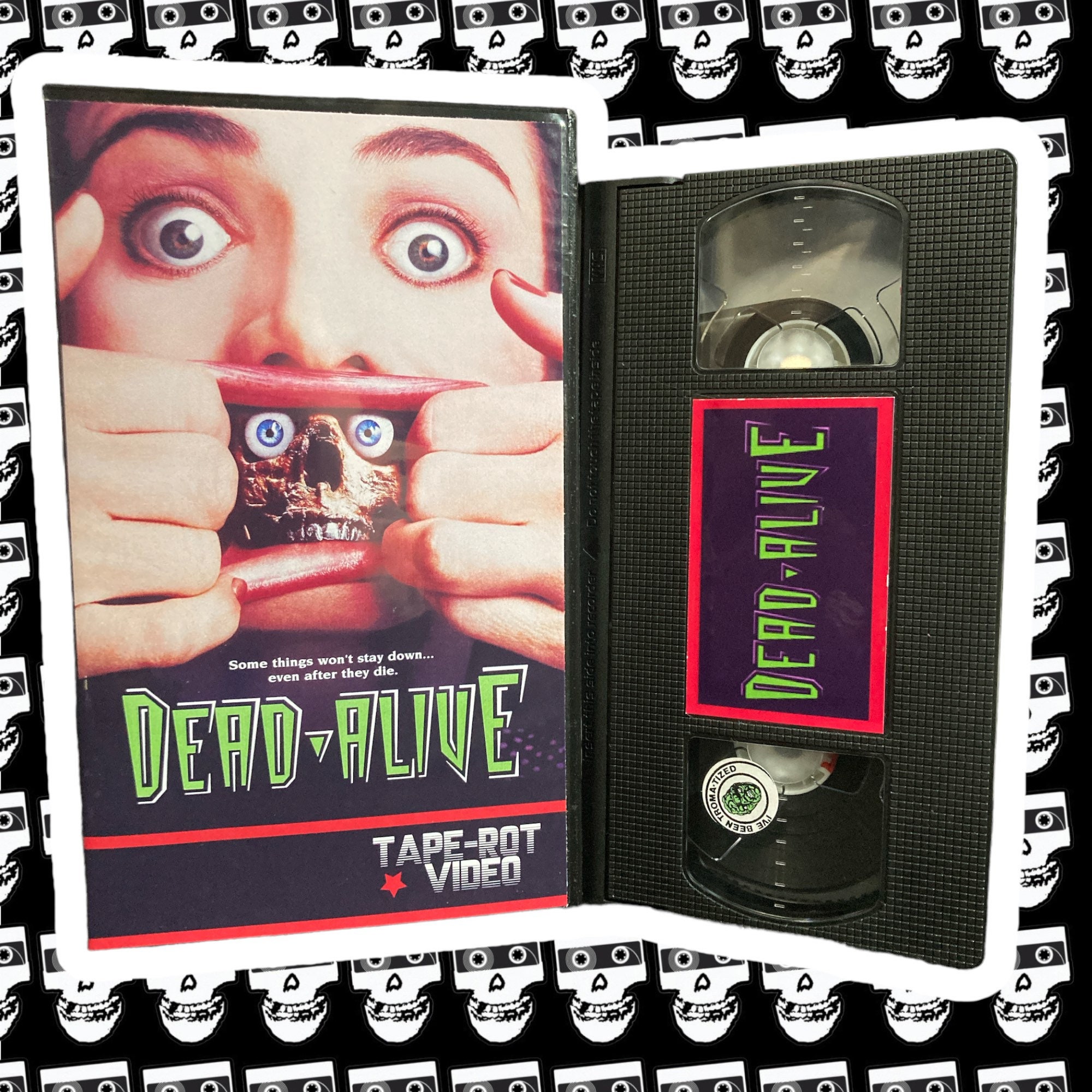 Dead Alive Custom VHS Horror Etsy Australia