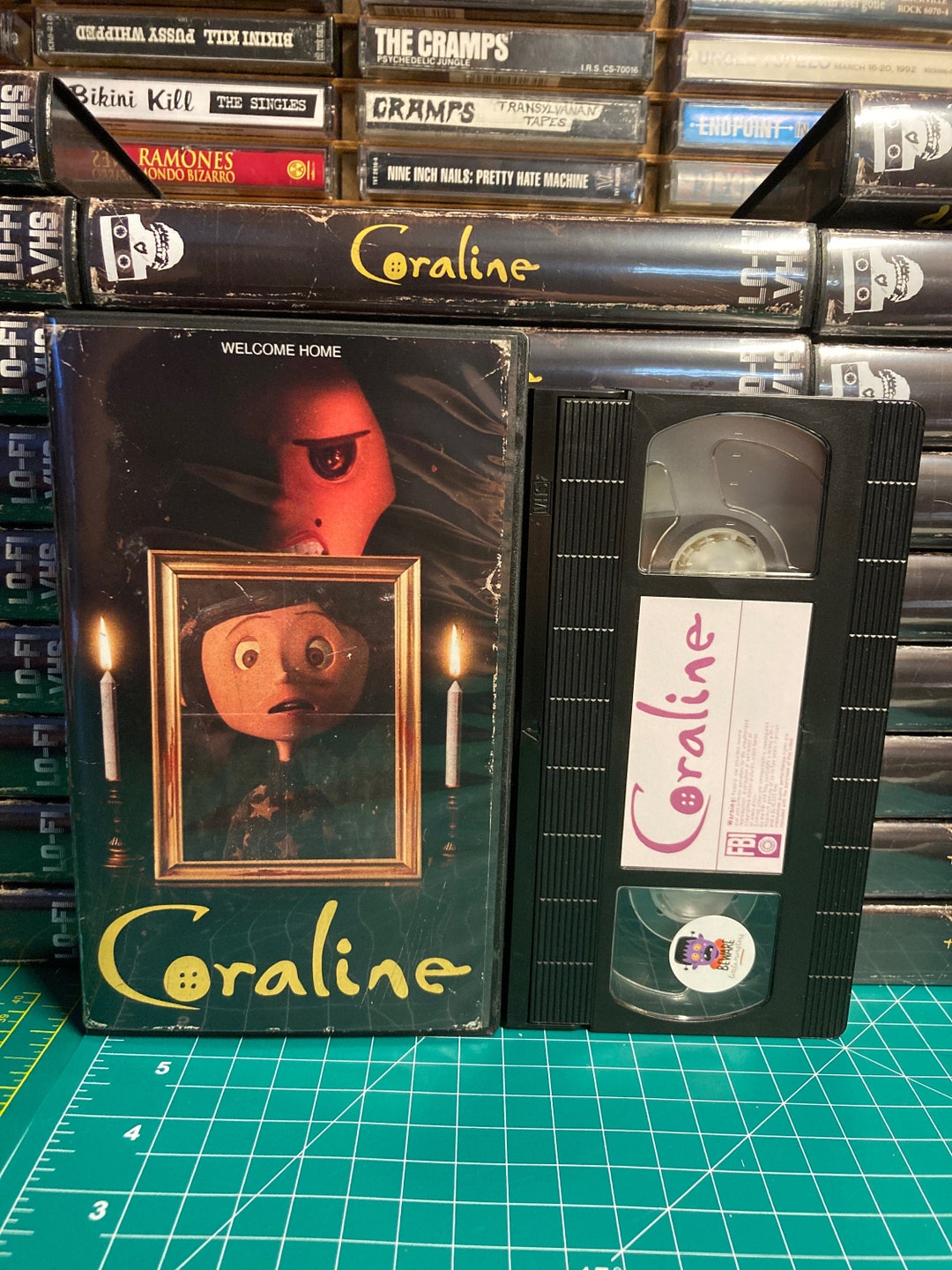 Coraline Custom VHS Artpiece Etsy