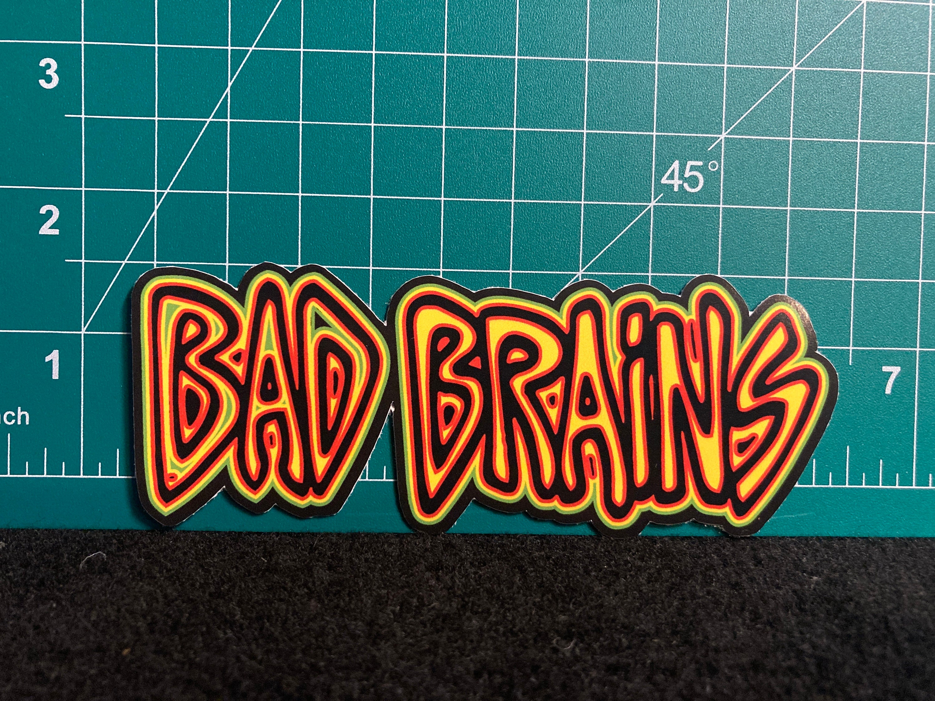 Bad Brains Vinyl Sticker Punk Rock 