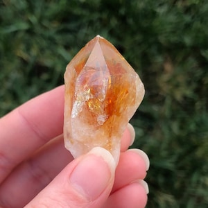 Citrine Points Raw Chunk - 1 pièce - Cristal Décor et Cicatrisation