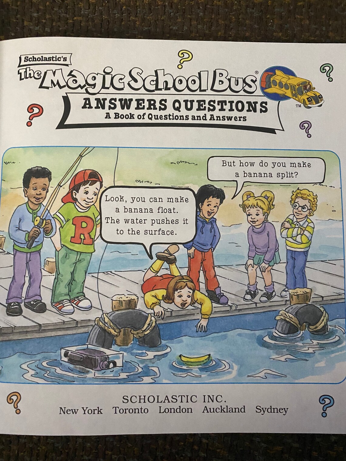 The Magic School Bus Answers Questions Etsy