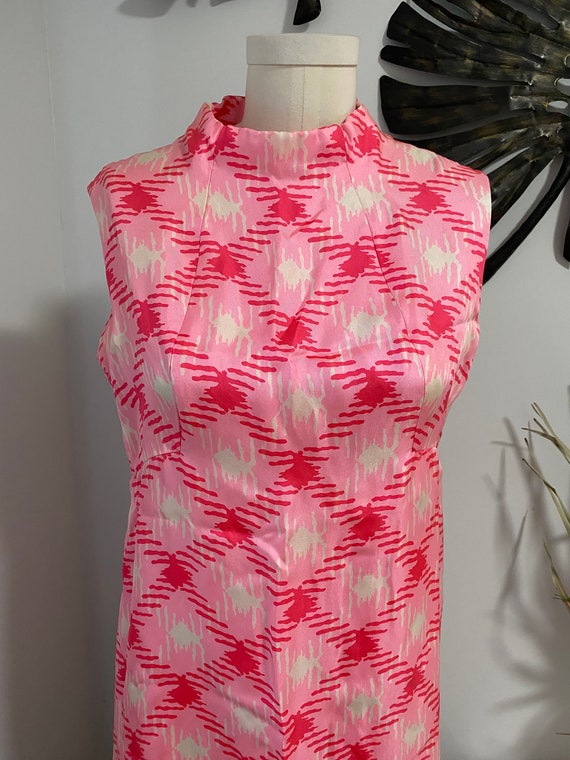 Vintage Pink Mod 1960’s Dress - image 4