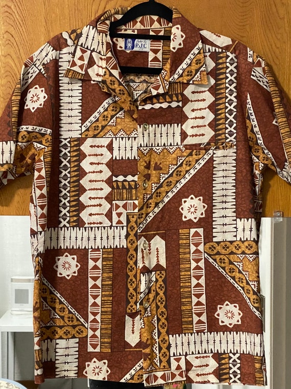 Vintage  Cotton RJC Hawaiian Aloha Shirt Med
