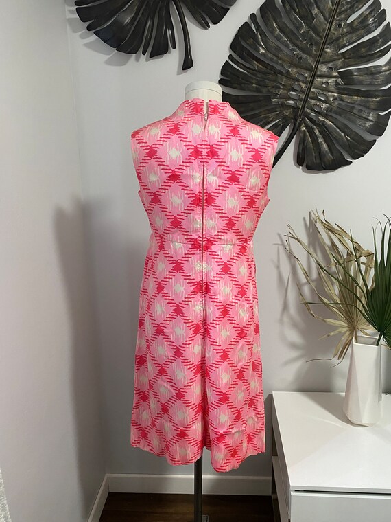 Vintage Pink Mod 1960’s Dress - image 7