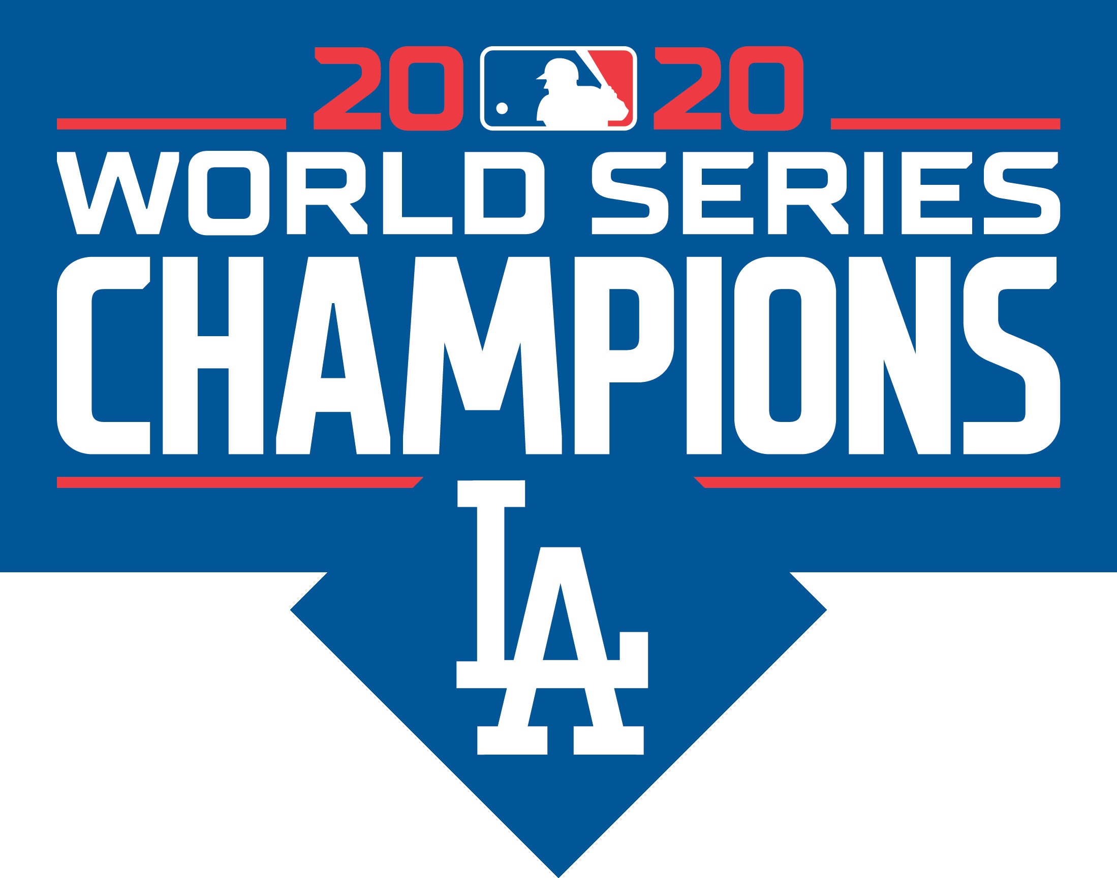 Dodgers World Series Champions 2020 Vector Logo Etsy