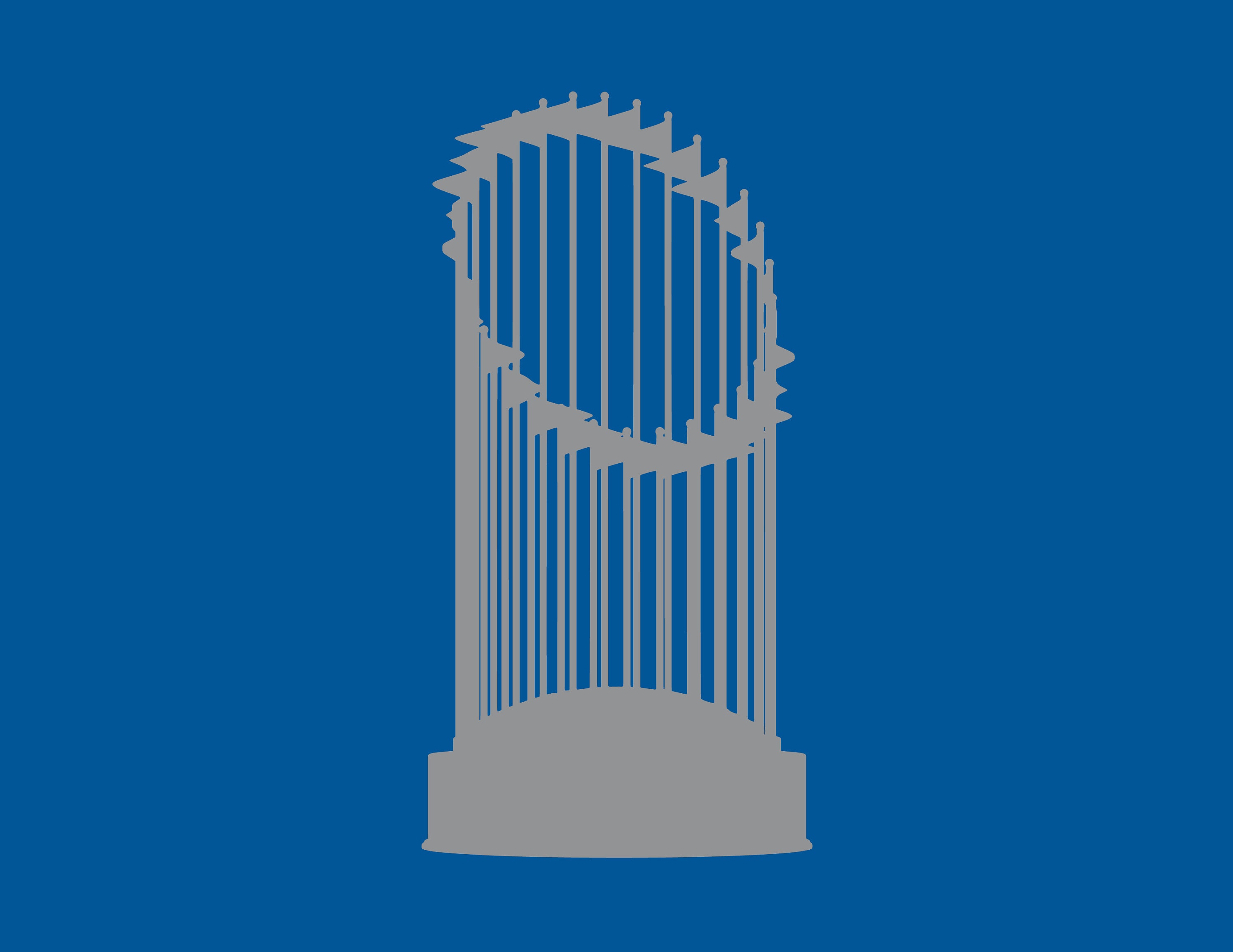 Mlb Trophy Vector - Draw-public