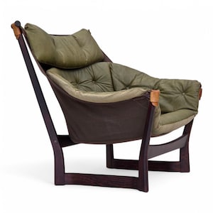 1970s, Norwegian design by Tormod Alnæs for Sørlie Møbler, &quot;Trega&quot; lounge chair.