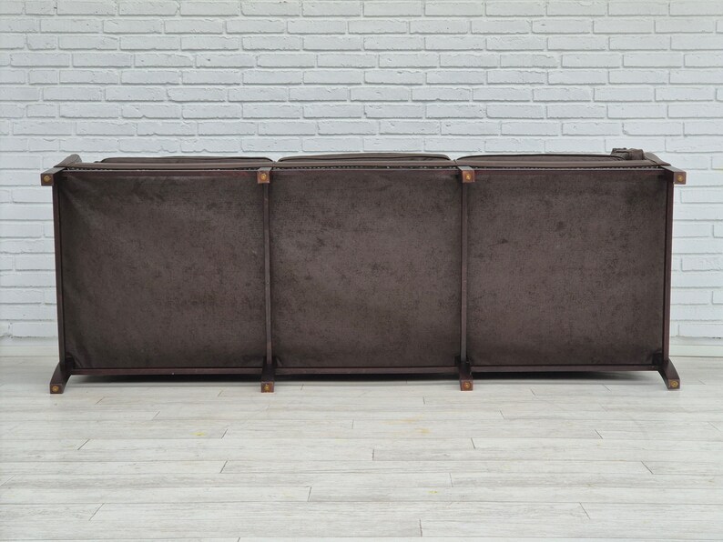 1970s, Danish design by Georg Thams for Grant Møbelfabrik, 3 seater sofa in original condition. zdjęcie 7