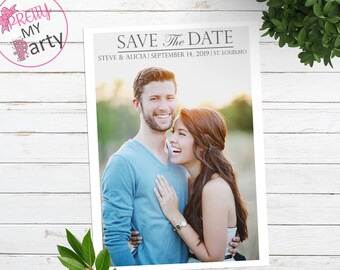 Printable Save the dates Wedding Save the date Photo save the dates Save the dates Custom save the dates Save the date template wedding card