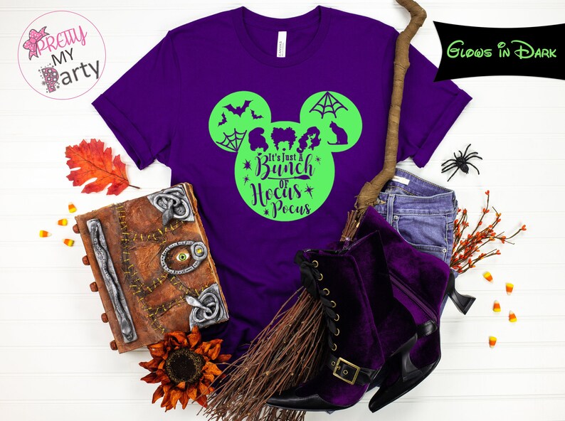 disney glow in the dark shirt