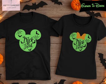 Mouse Halloween shirt, Not So Scary Halloween shirt, family Halloween shirts, glow in dark shirt, Halloween shirt, Family shirt, Halloween