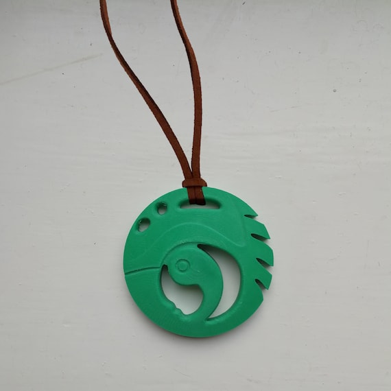 JWCN Anime Collier,Genshin Impact Xiao Cartoons Cosplay Pendentif Chaîne Cadeau Décoration