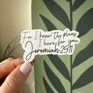 Jeremiah 29:11
