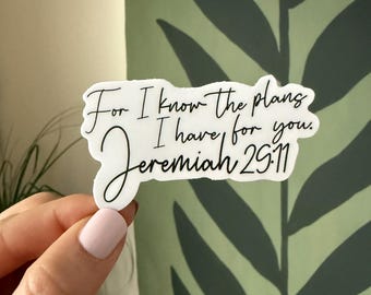 Jeremiah 29:11