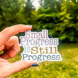 Small Progress is Still Progress