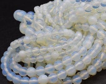 Round 8mm White Rainbow Moonstone Beads, Beads For Necklace, Ring At ₹ 870/piece In Pune - Foto 8