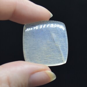 Rainbow Moonstone Gemstone Cabochons - 1 Count - Large Rectangular Cabochon - 9 Options Cabochon 04