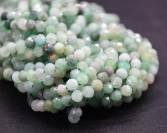 RUBYCA Perline In Cristallo Ceco Verde 6mm: Filo Da Gioielli Fai Da Te