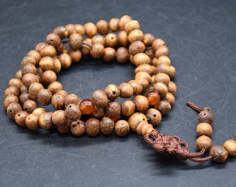 Bodhi Seeds Beads - 108 beads - Mala Meditation Prayer Beads - approx 6mm - 8mm
