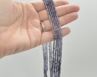 Perline Di Radice Di Rubino Tondo Sfaccettato 3mm - Foto 5