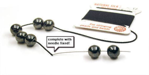 Silk thread sale for stringing pearls