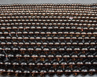 Quartz Fumé - Perles 12mm - N°13795 - Foto 9