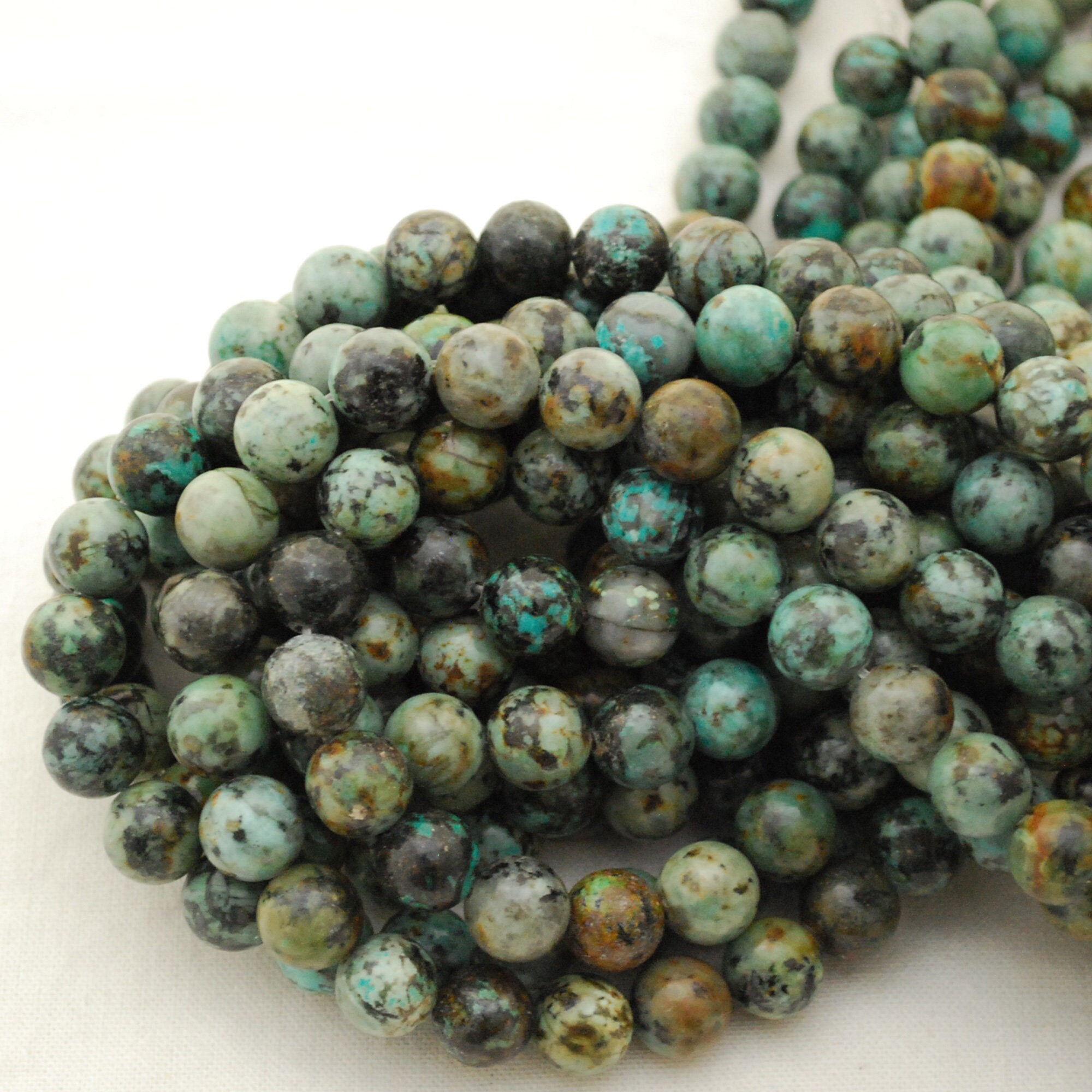 High Quality Grade A Natural African Turquoise Semi-precious Gemstone…