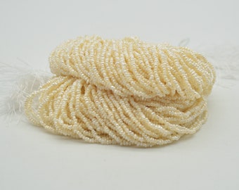 Freshwater Baroque Seed Nugget Keshi Pearl Beads - Creamy White - 1.5mm - 2mm - 14" strand