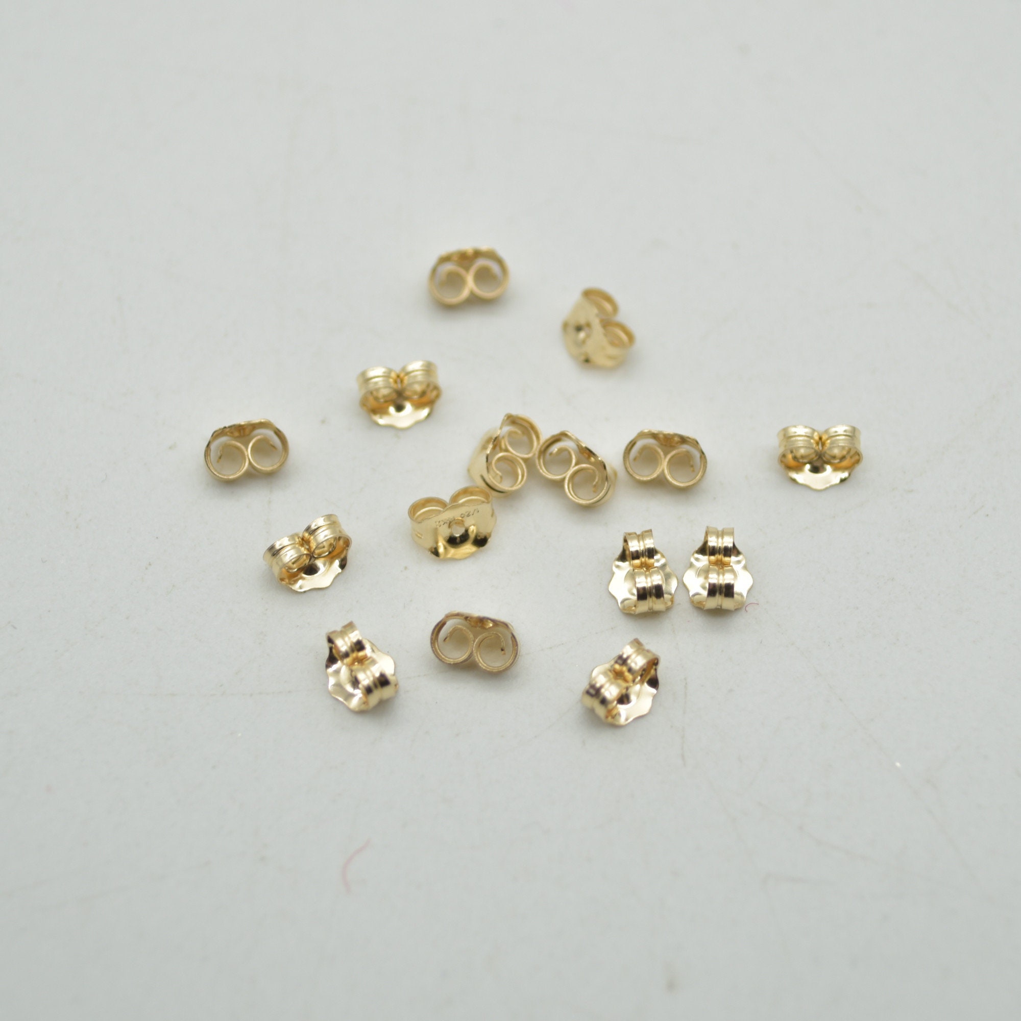 Gold-Filled Earring Back 4.3x5.1mm- Min Qty 2
