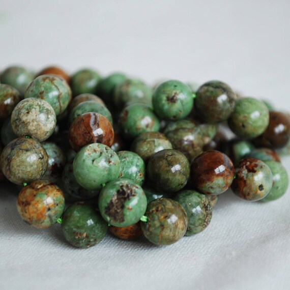 High Quality Grade A Natural Green Opal Chalcedony Semi precious