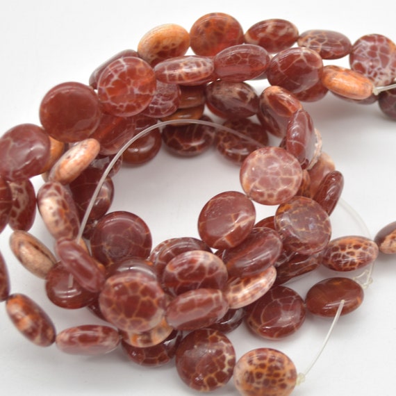Fire Agate Coins Fire Agate Coins