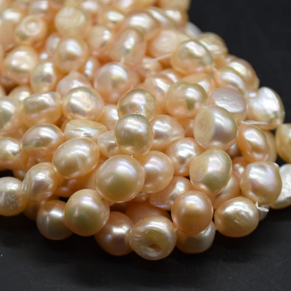 Lot De 5 Perles De Culture Baroques Extra Larges - Perles D'eau Douce N-06 Pour Bijoux Créatifs