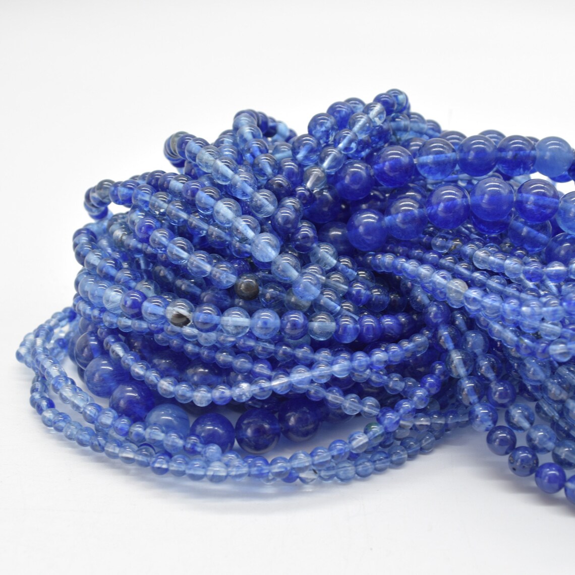 High Quality Blueberry Quartz blue Round Beads 4mm 6mm Etsy UK