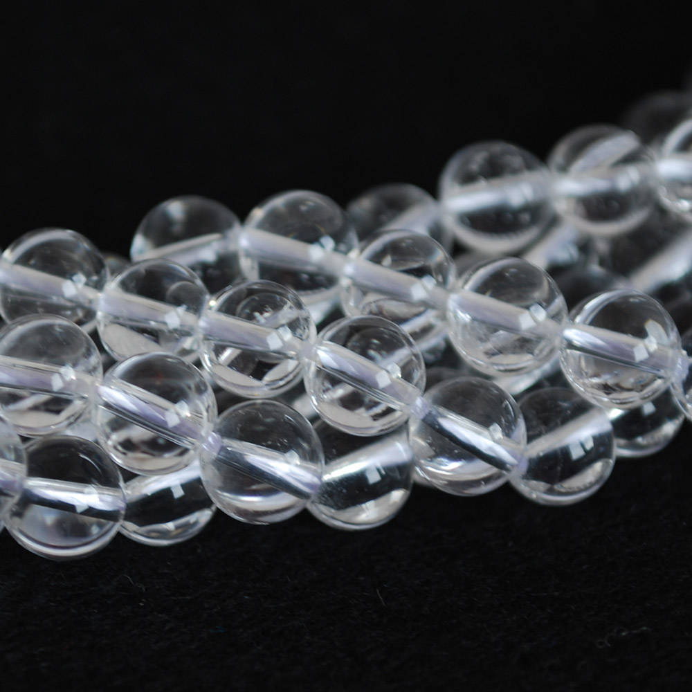 High Quality Grade A Natural Clear Quartz Semi-precious Gemstone Roun…