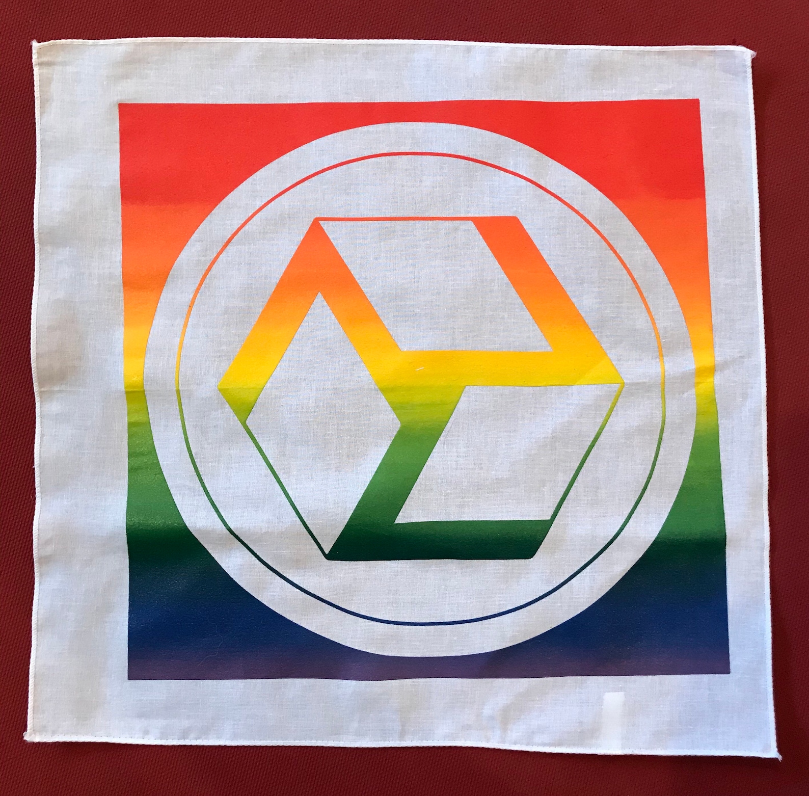 Rainbow Female Antahkarana Ancient Healing Symbol Cotton Cloth Reiki ...