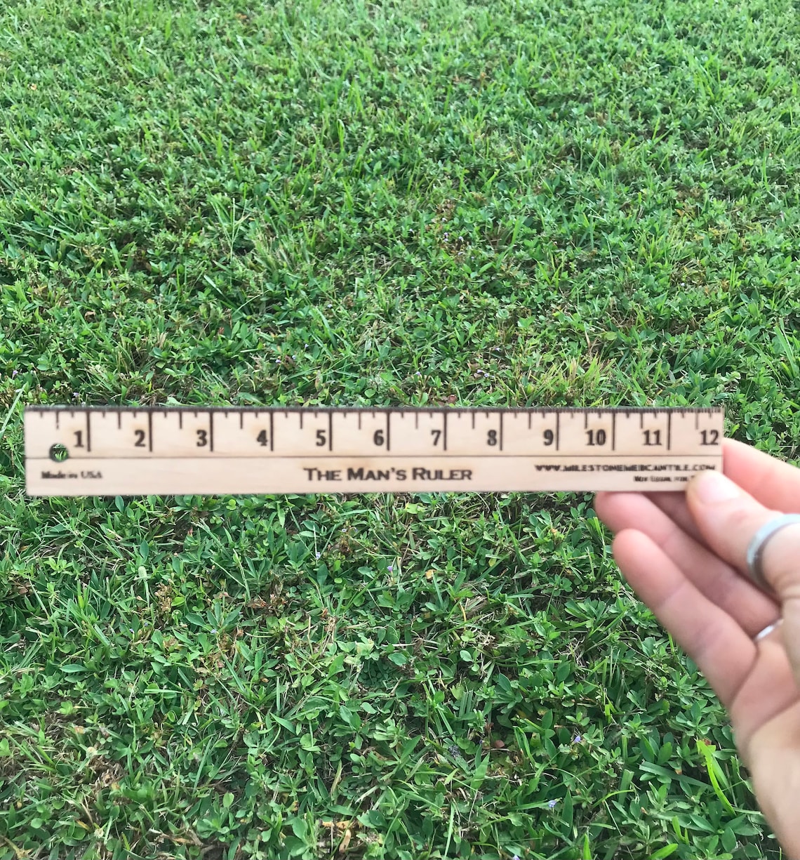 Gag Ruler -- Turn 6 Inches Into 9 Inches ** THE MAN'S RULER ** - Etsy
