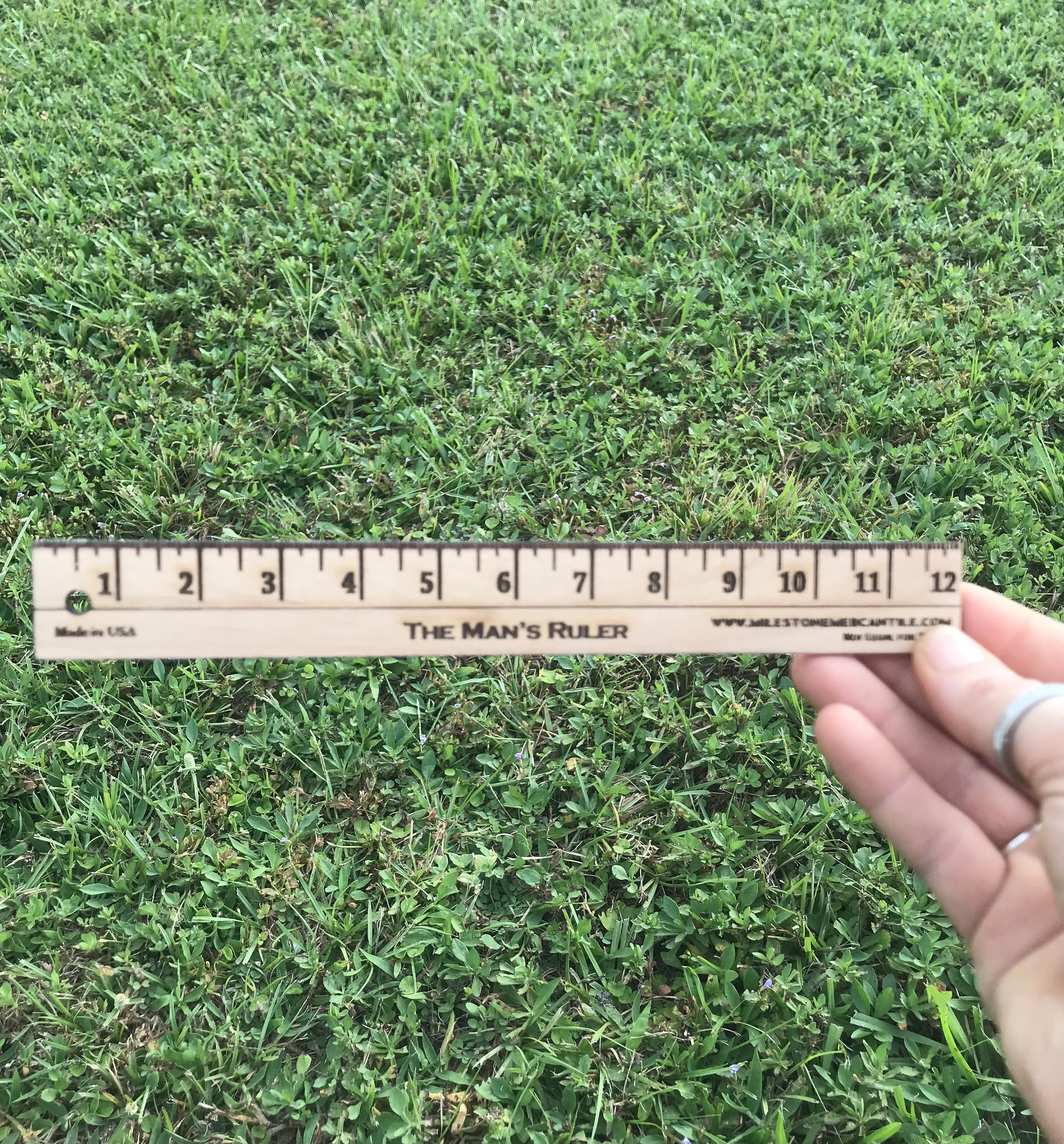 Gag Ruler -- Turn 6 Inches Into 9 Inches ** THE MAN'S RULER ** - Etsy