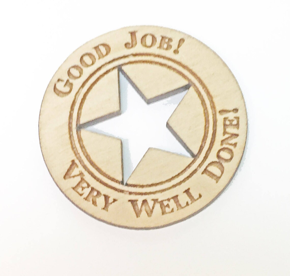 50 Good Job Very Well Done 1 Bonus Grump Pass Token Etsy