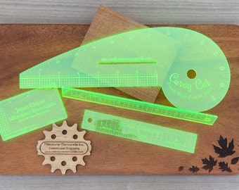Custom Acrylic Quilting Rulers (various styles)