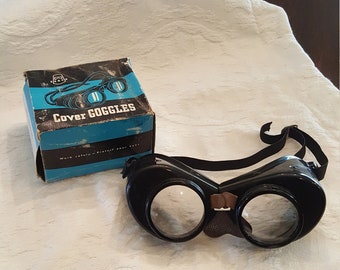 Cesco Safety/Moto Goggles Vintage