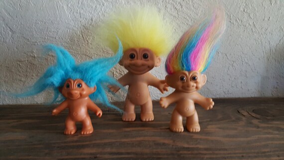 antique troll dolls
