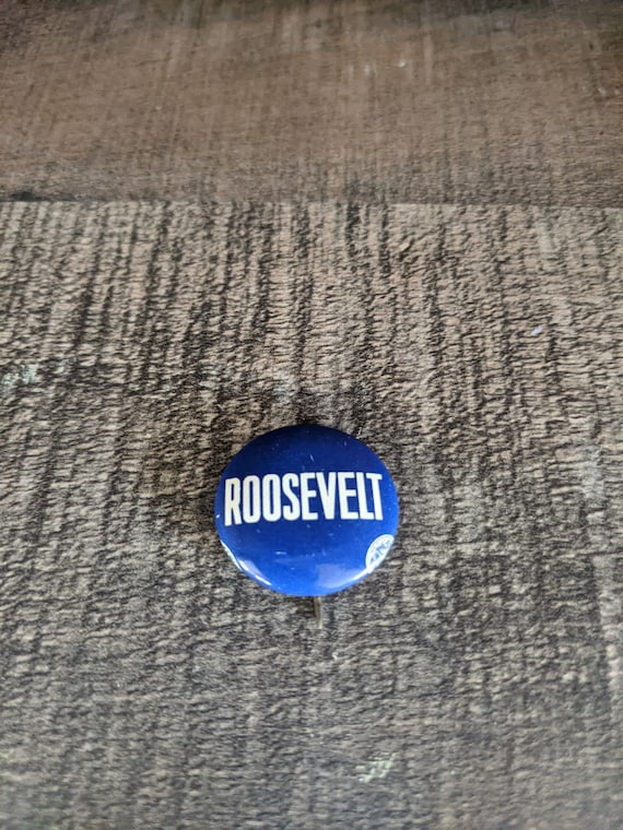 Roosevelt Pin - 1936 Presidential Campaign