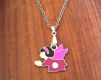 Angel Necklace - angel jewelry, angel pendant, holiday jewelry,