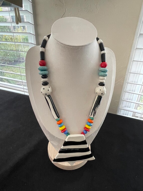 Bean Finneran for Ruby Z Ceramic Statement Neckla… - image 3