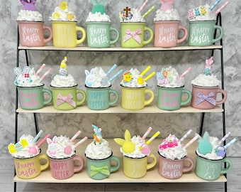 Easter, Easter decor, Easter decoration, tiered tray, tiered tray decor, happy Easter, peep peep, Easter bunny, bunny, hoppy Easter, Easter