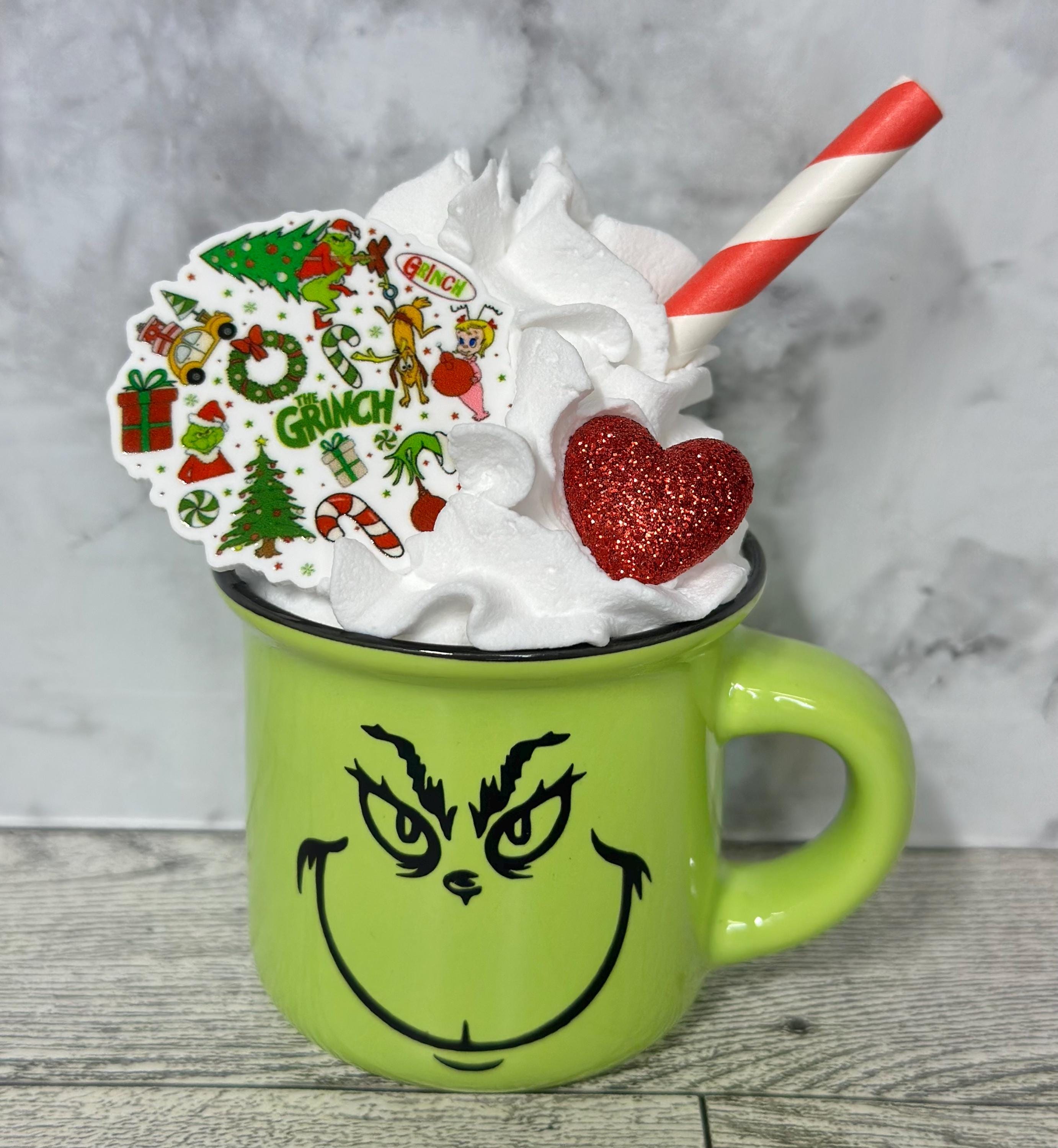 Christmas, Mean one, Christmas decor, Christmas gift, tiered tray decor, tiered tray Christmas, mini mug, mini mug decor, christmas mini mug
